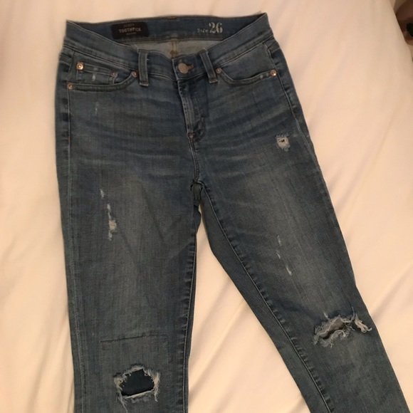 Ankle Length Toothpick Jeans - Picture 1 of 6